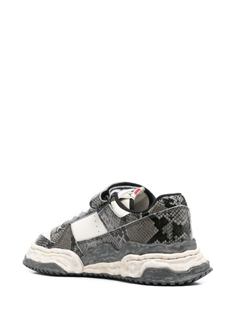 sneakers keith python printed uomo grigie e bianche MAISON MIHARA YASUHIRO | A14FW709GREY
